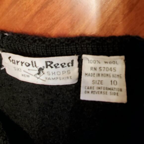 Embellished Vintage‎ Carroll Reed Ski Shops wool jacket Size 10 - Picture 6 of 7